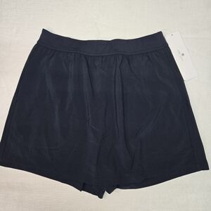 CRZ YOGA Womens Navy Size M  With Skirt Covered Front Short On Back RS162